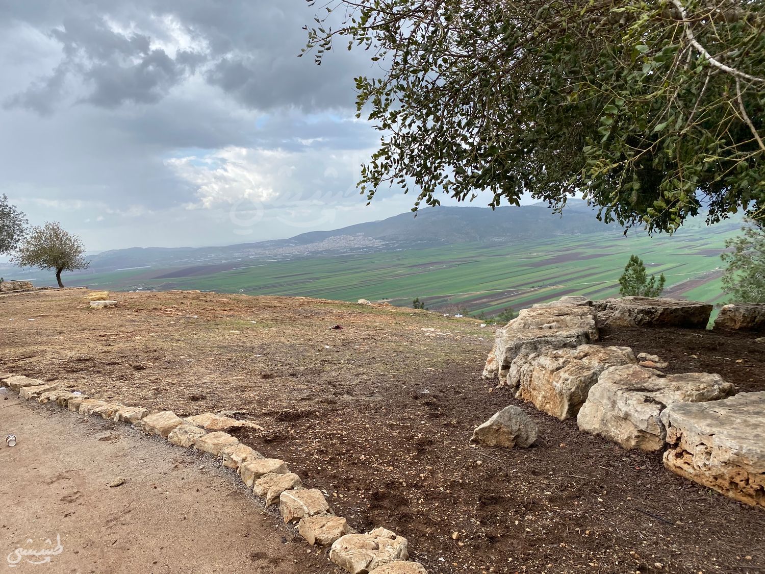 صورة مطل جبل طرعان على سهل البطوف 1