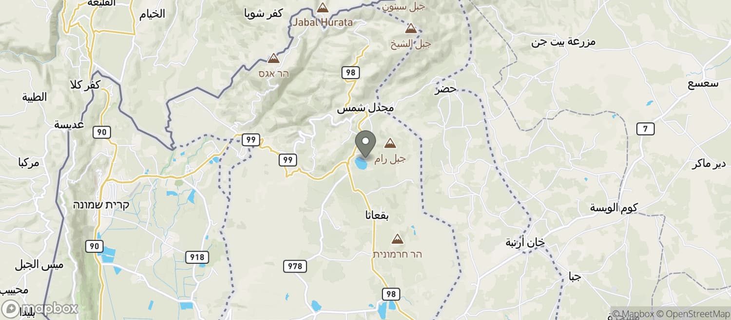 موقع كوخ نيلا على الخريطة