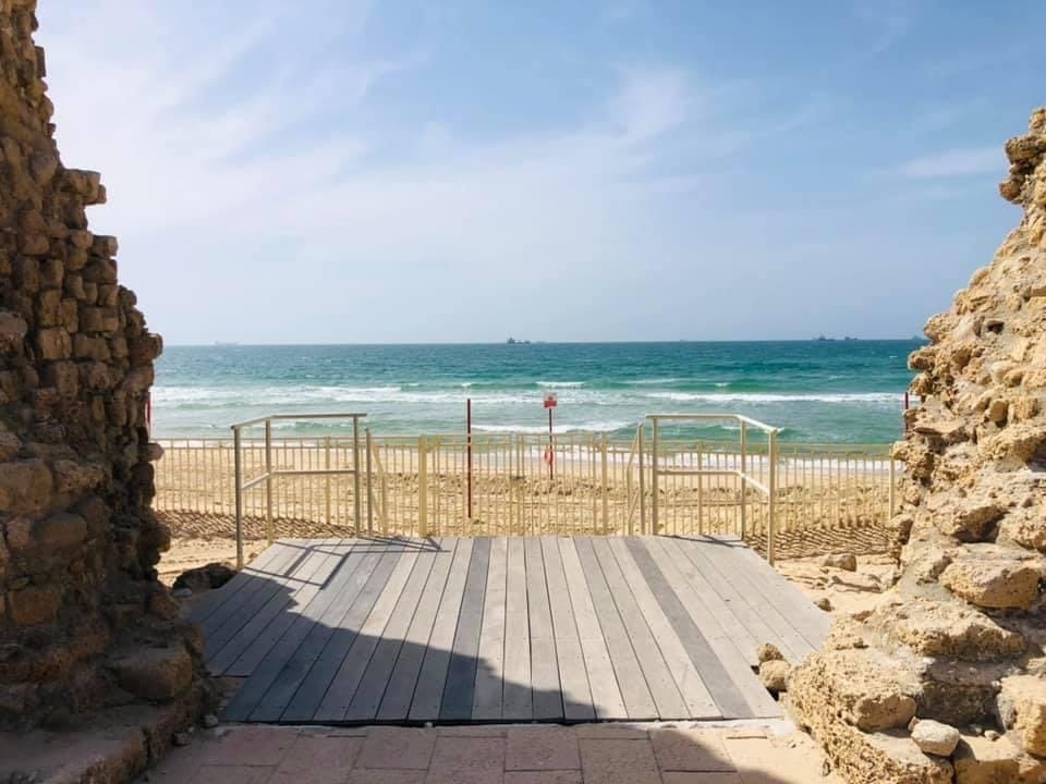 صورة قلعة البحر في اسدود 1