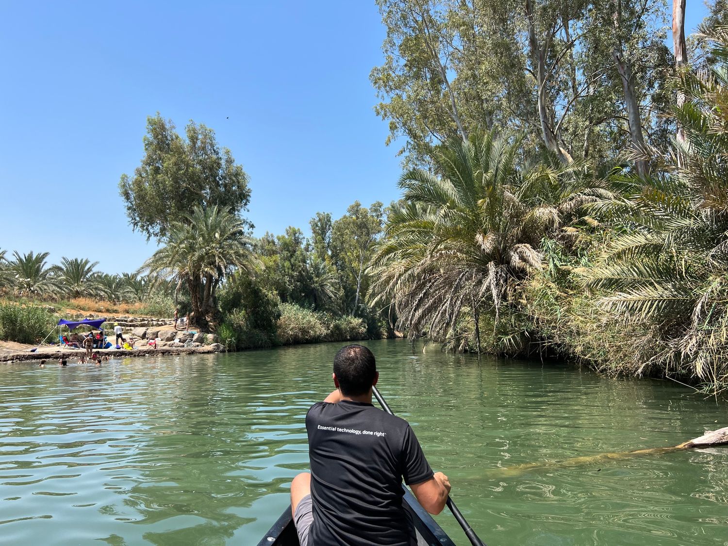 صورة كياكم روب روي في نهر الاردن 2